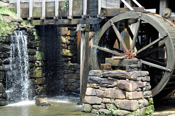 The water wheel